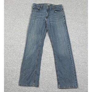 Levis Denizen Jeans Mens 34x34 Blue Denim 285 Relaxed Fit Straight Distressed